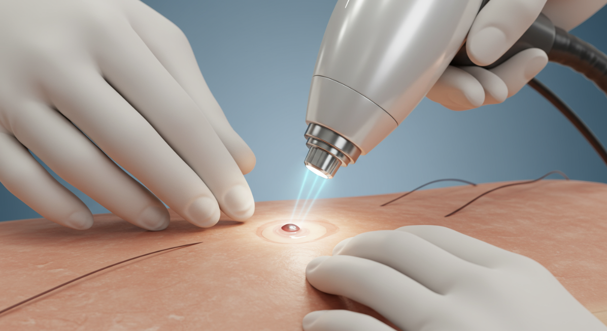 ホクロ除去の日帰り手術|安全性と費用の完全ガイド