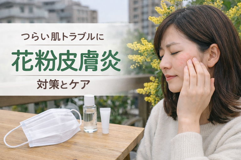 花粉皮膚炎とは?症状・原因・治療を皮膚科医がわかりやすく解説