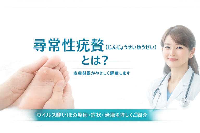 尋常性疣贅（いぼ）の原因と治療法｜皮膚科専門医が徹底解説