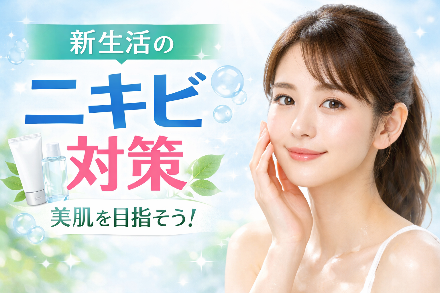 新生活ニキビ｜環境の変化でニキビが増える理由と正しい治療